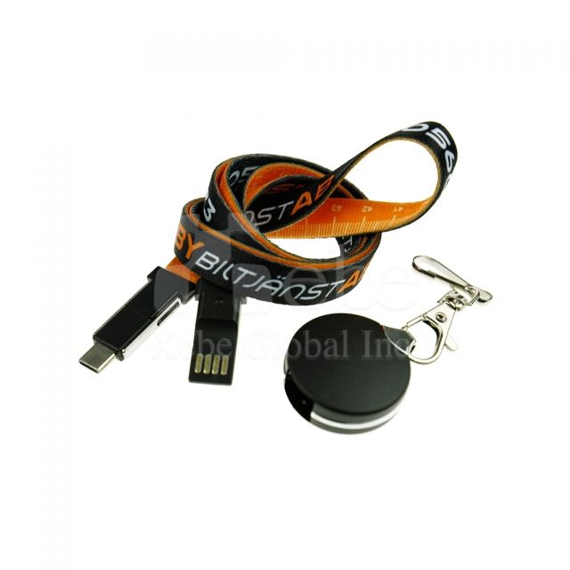 Lanyard usb charger cable business gifts 