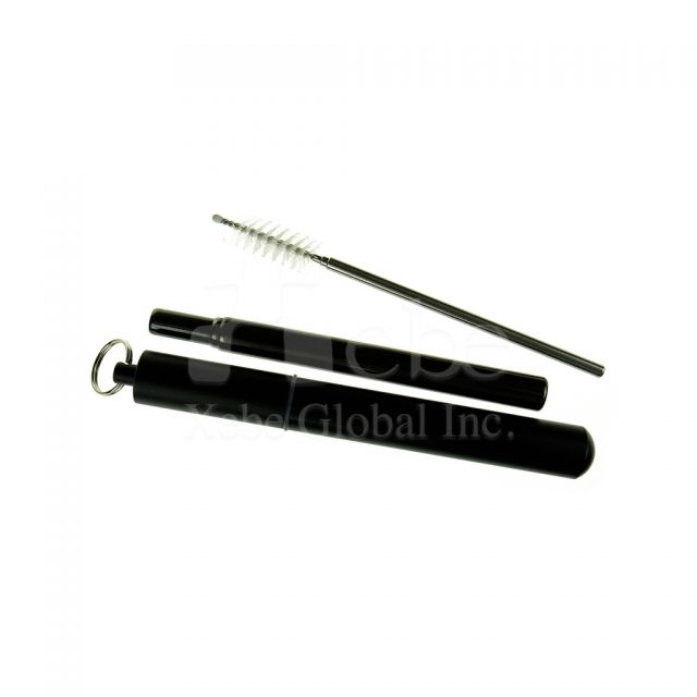 Collapsible stainless steel metal straw collapsible metal straw 