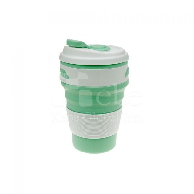 Custom silicone Foldable portable cup Custom silicone collapsible cup