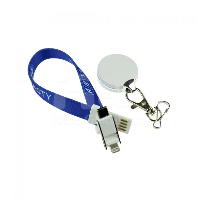 3 in1 strap usb charging cable 