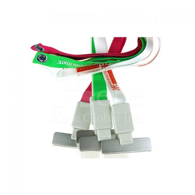 Custom transparent telescopic ID card holder 