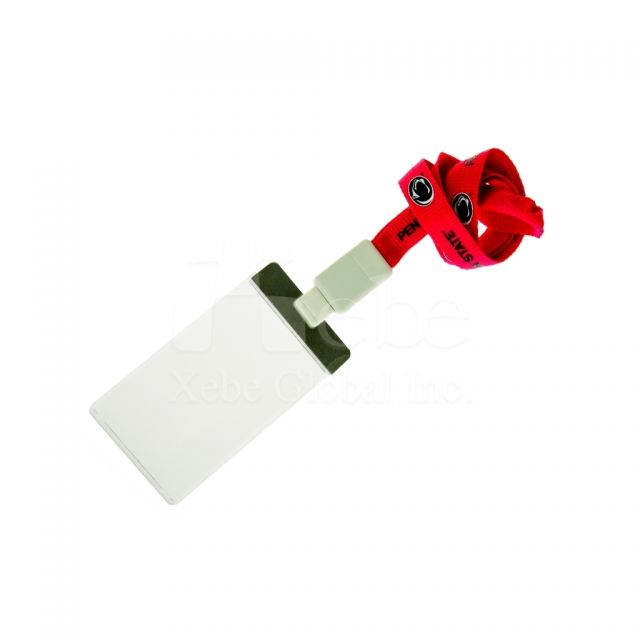 Custom transparent telescopic ID card holder 