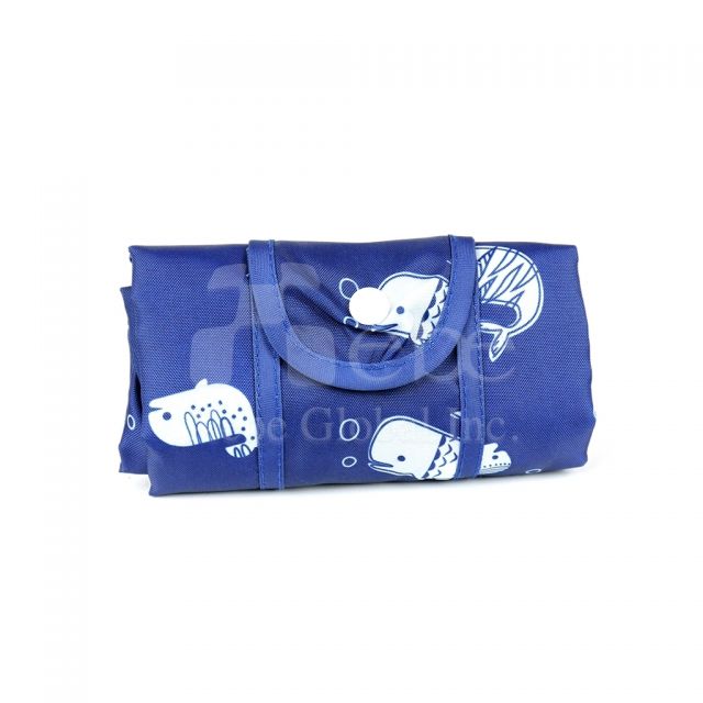 Beluga whale custom shopping bag folding shopping bag manufacturer