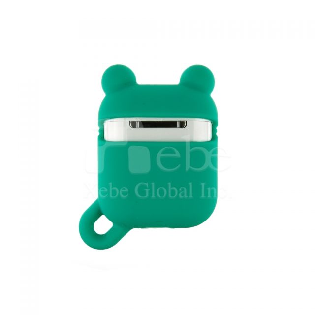 Frog shaped airpod case Custom silicone airpods case