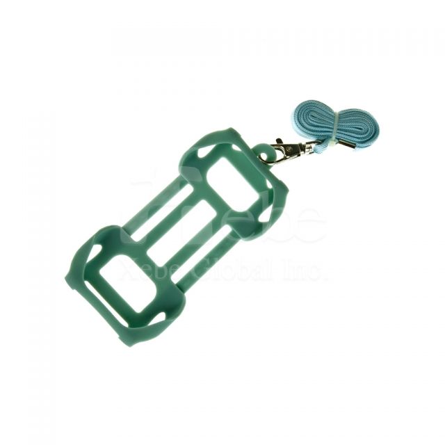 Custom silicone phone lanyard strap Silicone neck lanyard phone holder 