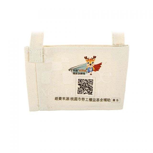 Custom cup sleeve bag maker Custom colorful canvas cup sleeve bag 