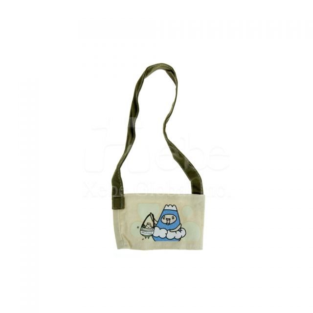 Shizuoka brothers Cup Sleeve Bag Custom printing canvas cup sleeve