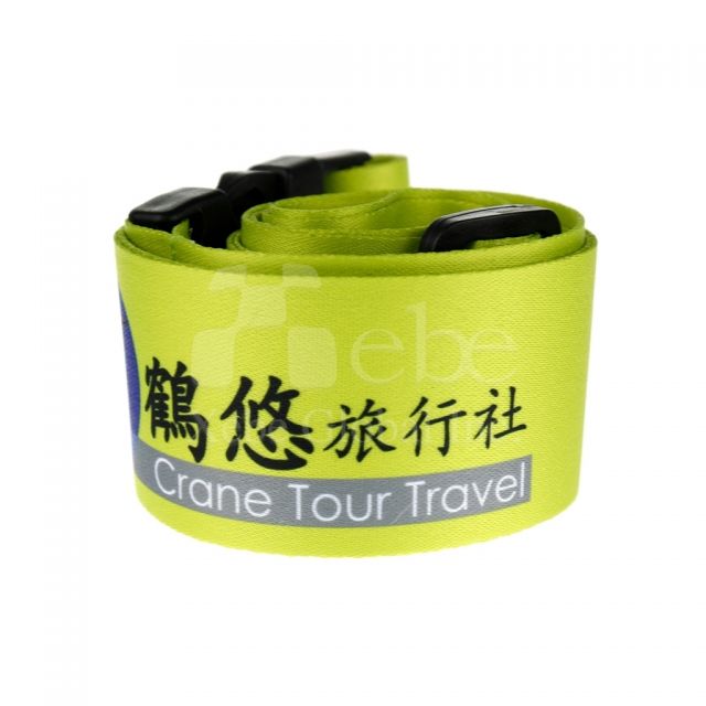 Logo luggage straps  customized luggage straps maker