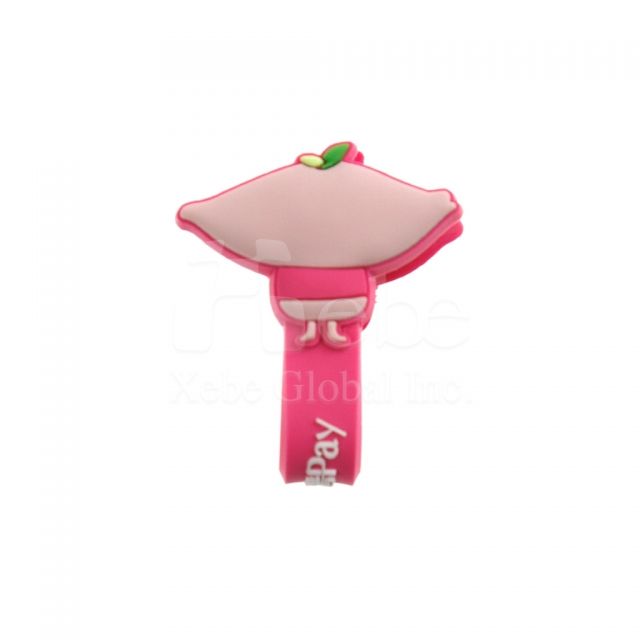 Pink mascot custom cable winder 