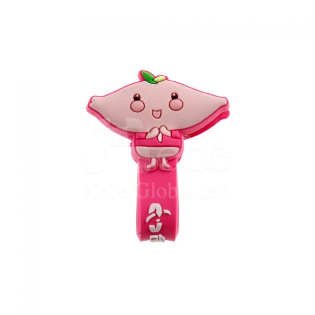 Pink mascot custom cable winder 