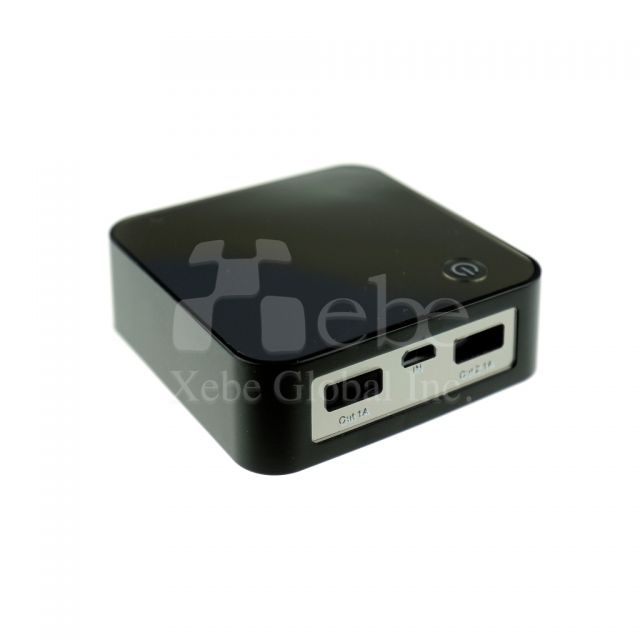 Square custom portable charger maker