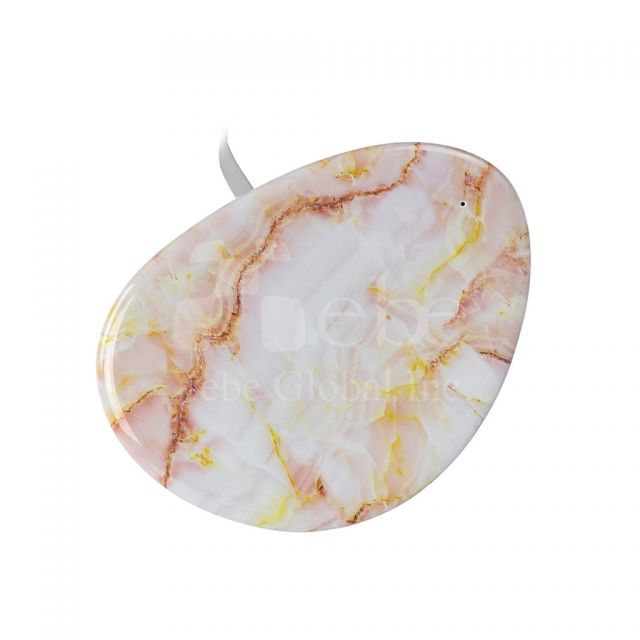 Custom wireless phone charger Marble color custom qi wireless charger |