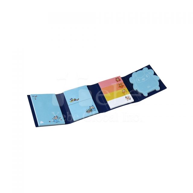 8 in 1 foldable sticky memo 