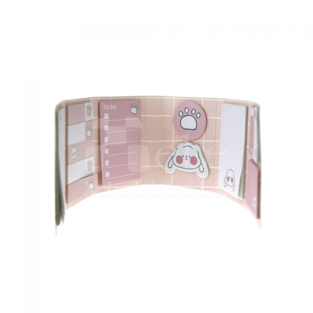 Foldable cute sticky memo