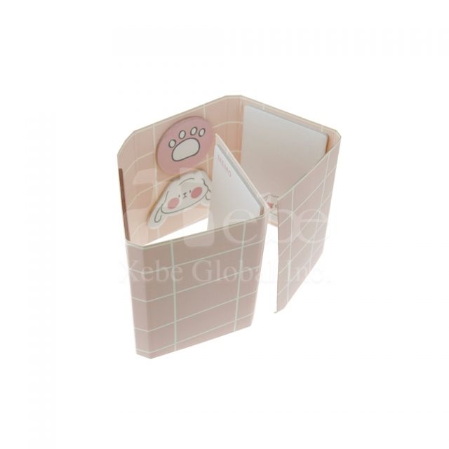Foldable cute sticky memo