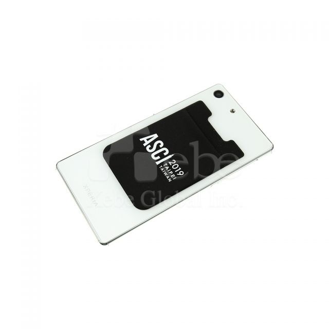 Custom Card holder pasted on phone 
