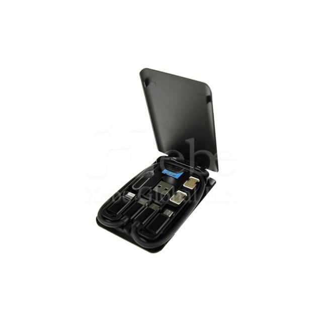 Custom traveling charging cable case All in one Charging USB cable set