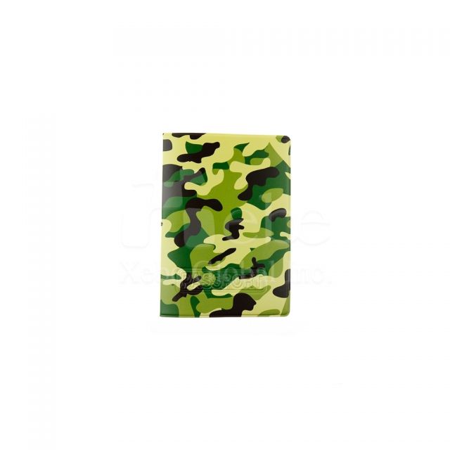 Camouflage style passport holder 