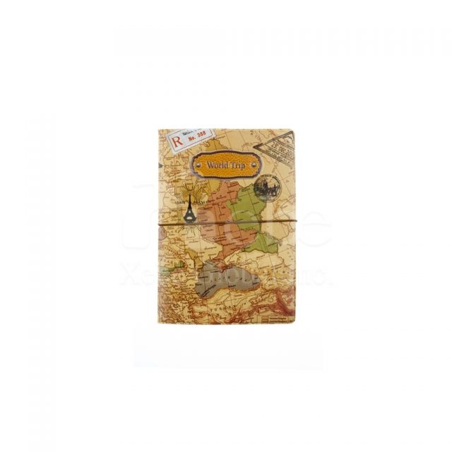 Map custom passport cover 