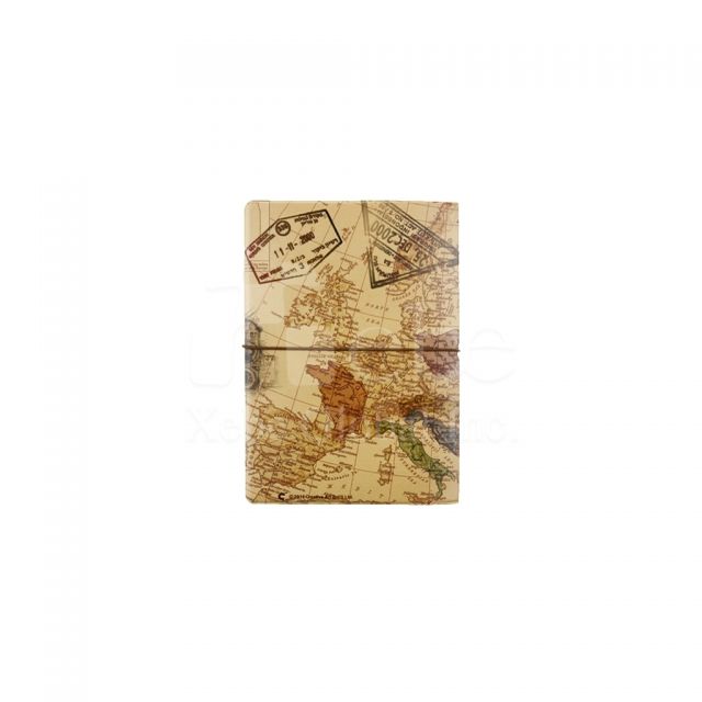 Map custom passport cover 