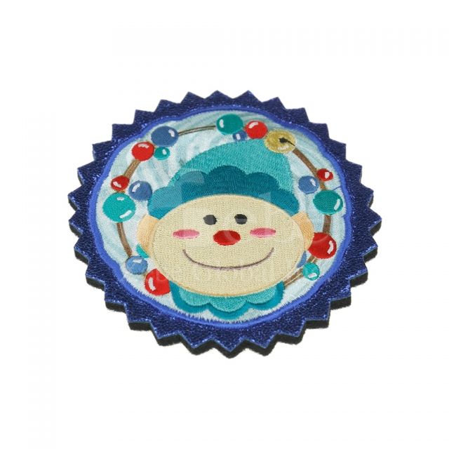 Dwarf electric embroidery coasters