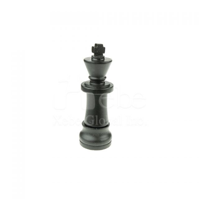 Chess black wooden USB 