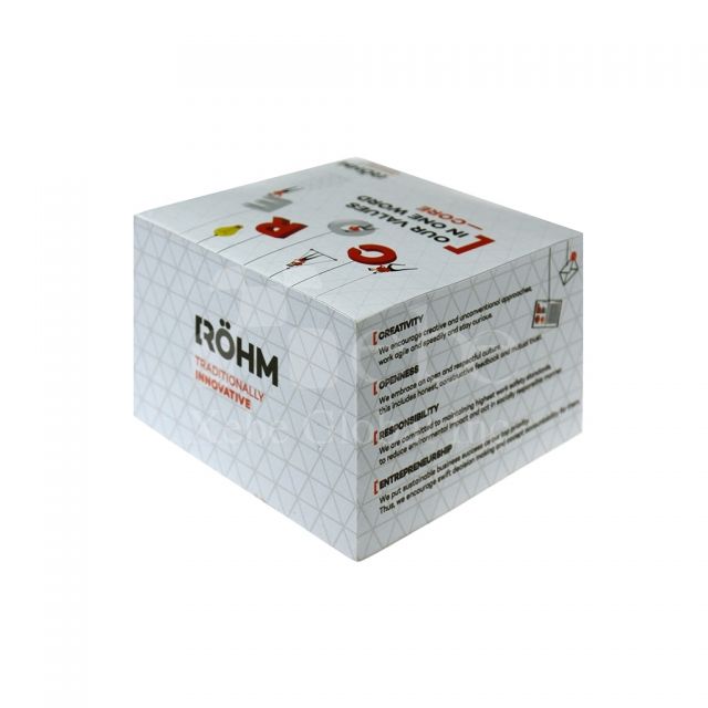 Custom memo cube 