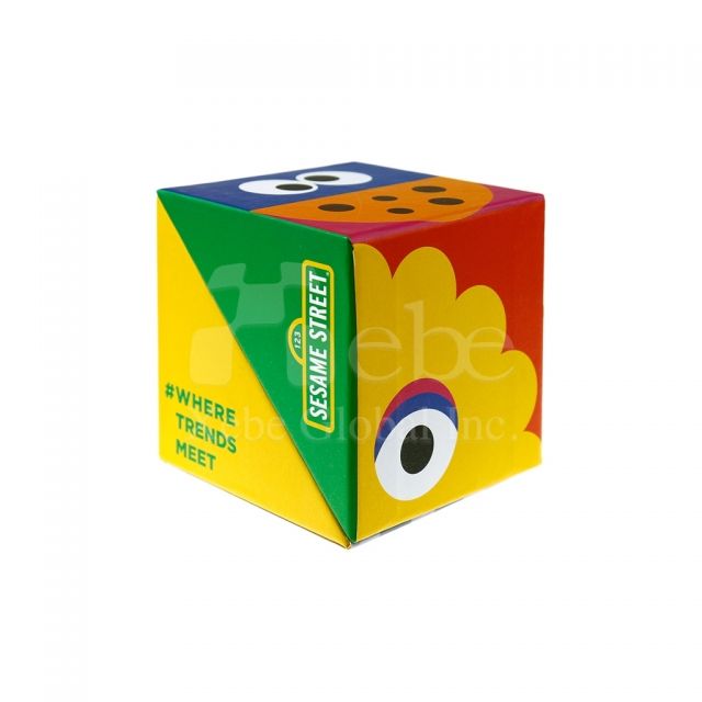 Custom cube memo pad 