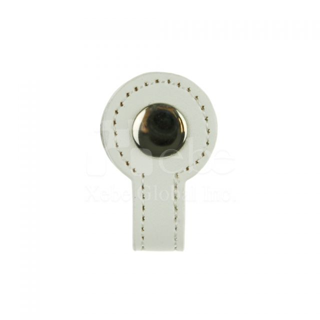 Leather ear phone cable winder 