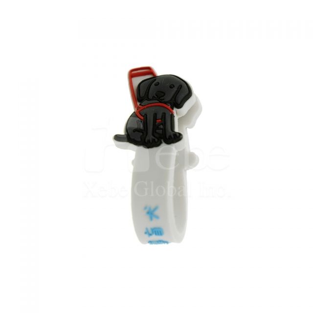Custom guide dog cable winder 