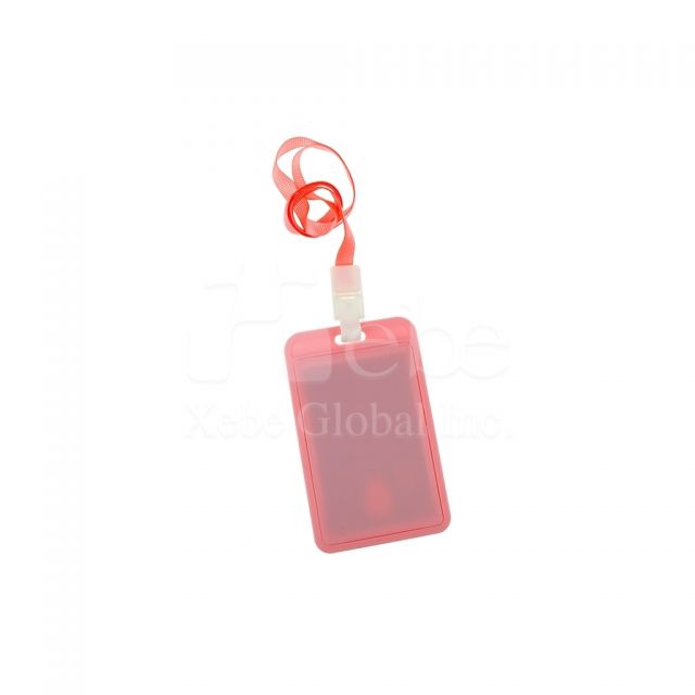 Custom pink cute card holder