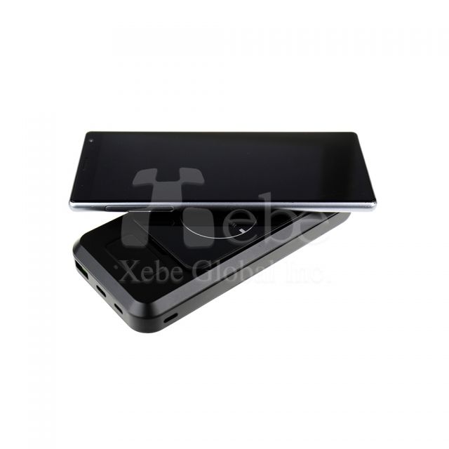 Wireless charging portable charger 