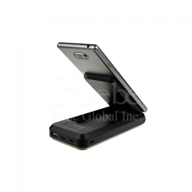 Wireless charging portable charger 