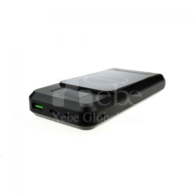 Wireless charging portable charger 