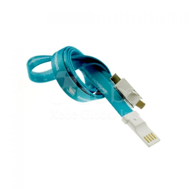 Custom lanyard 3 in 1 USB charging cable