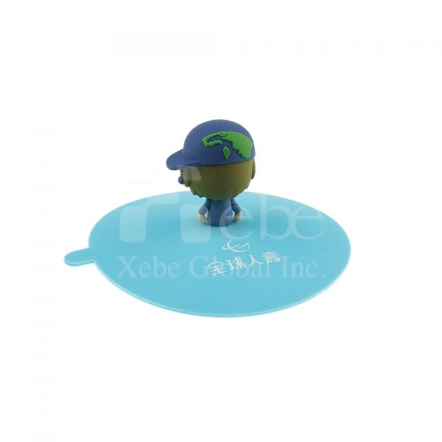 Cute figure custom cup cover