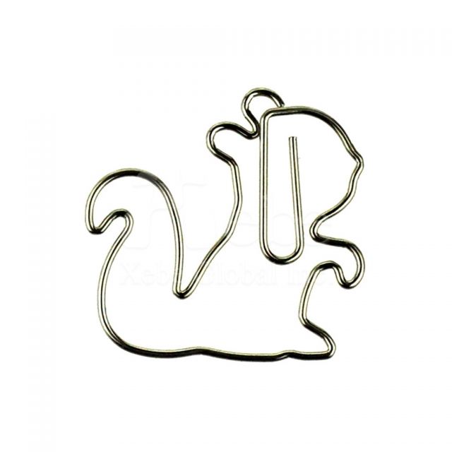 Squirrel metal paperclip 