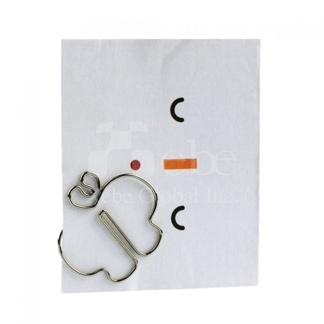 Butterfly metal paperclip 