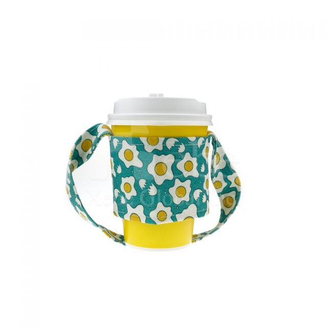 Custom cute eggs cup Sleeve Bag