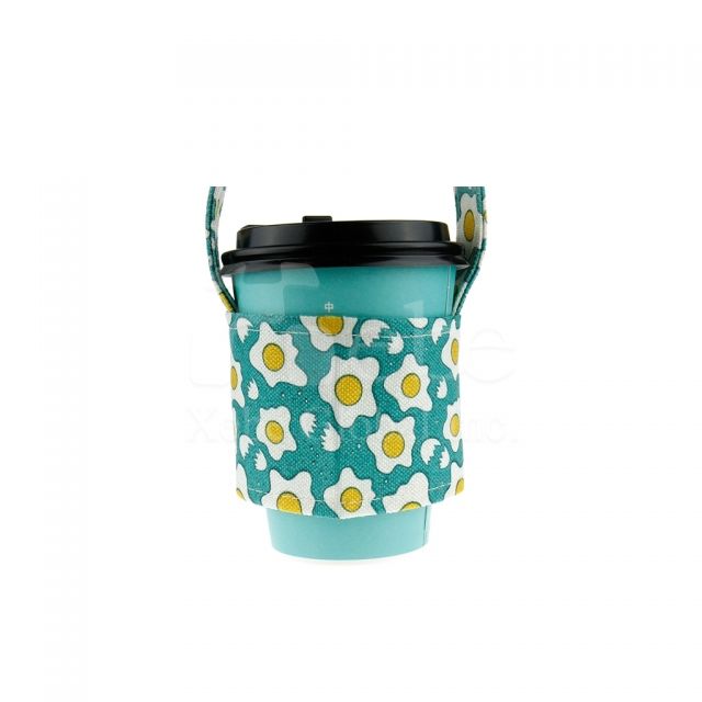 Custom cute eggs cup Sleeve Bag