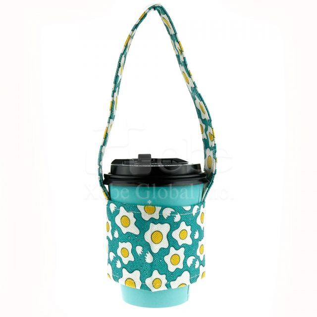 Custom cute eggs cup Sleeve Bag