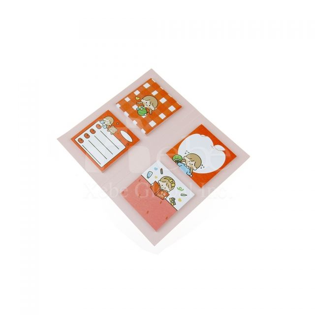 Custom cute sticky memo set