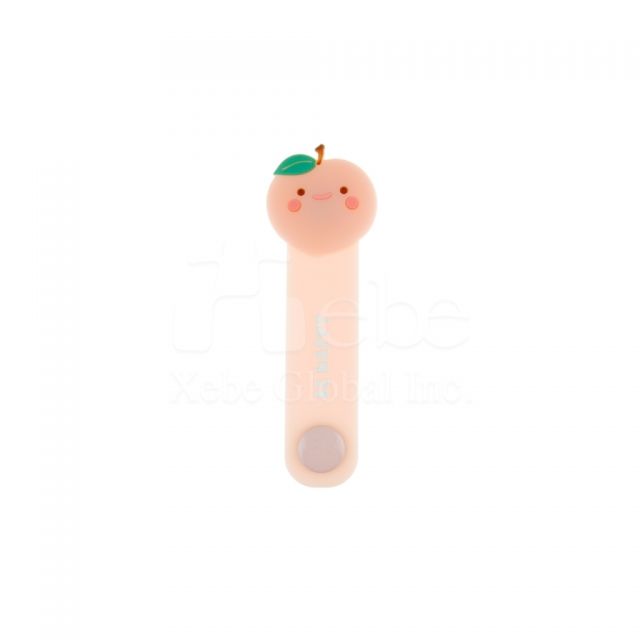 Cute peach earphone wrap 
