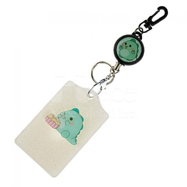 Custom cute dinosaur card holder 