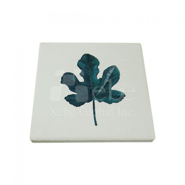 Custom beautiful absorbing water coaster