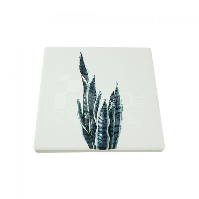 Custom Diatomaceous earth coaster　