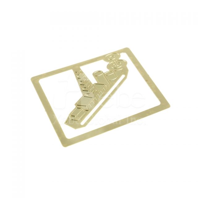 Custom metal bookmark paperclip maker 