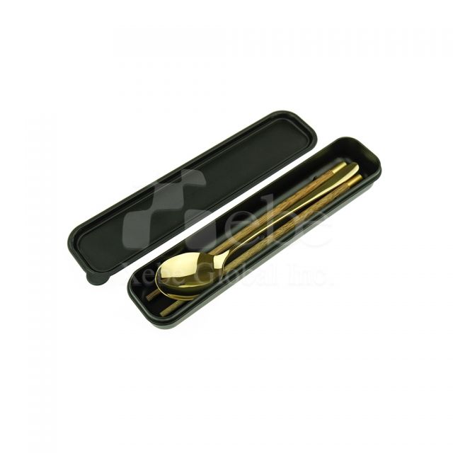 Custom two pics stainless steel flatware 