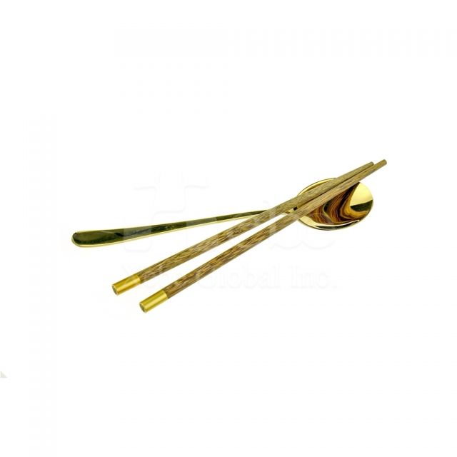 Custom two pics stainless steel flatware 