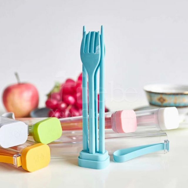 Custom 3 in 1 eco flatware maker 